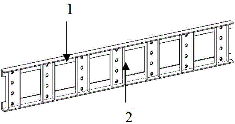 Multi-story high-rise assembled steel structure frame - prestressed centrally-braced system