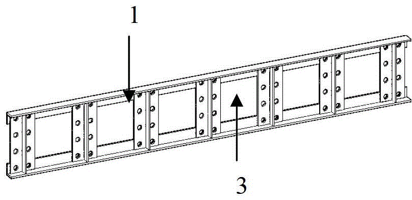 Multi-story high-rise assembled steel structure frame - prestressed centrally-braced system