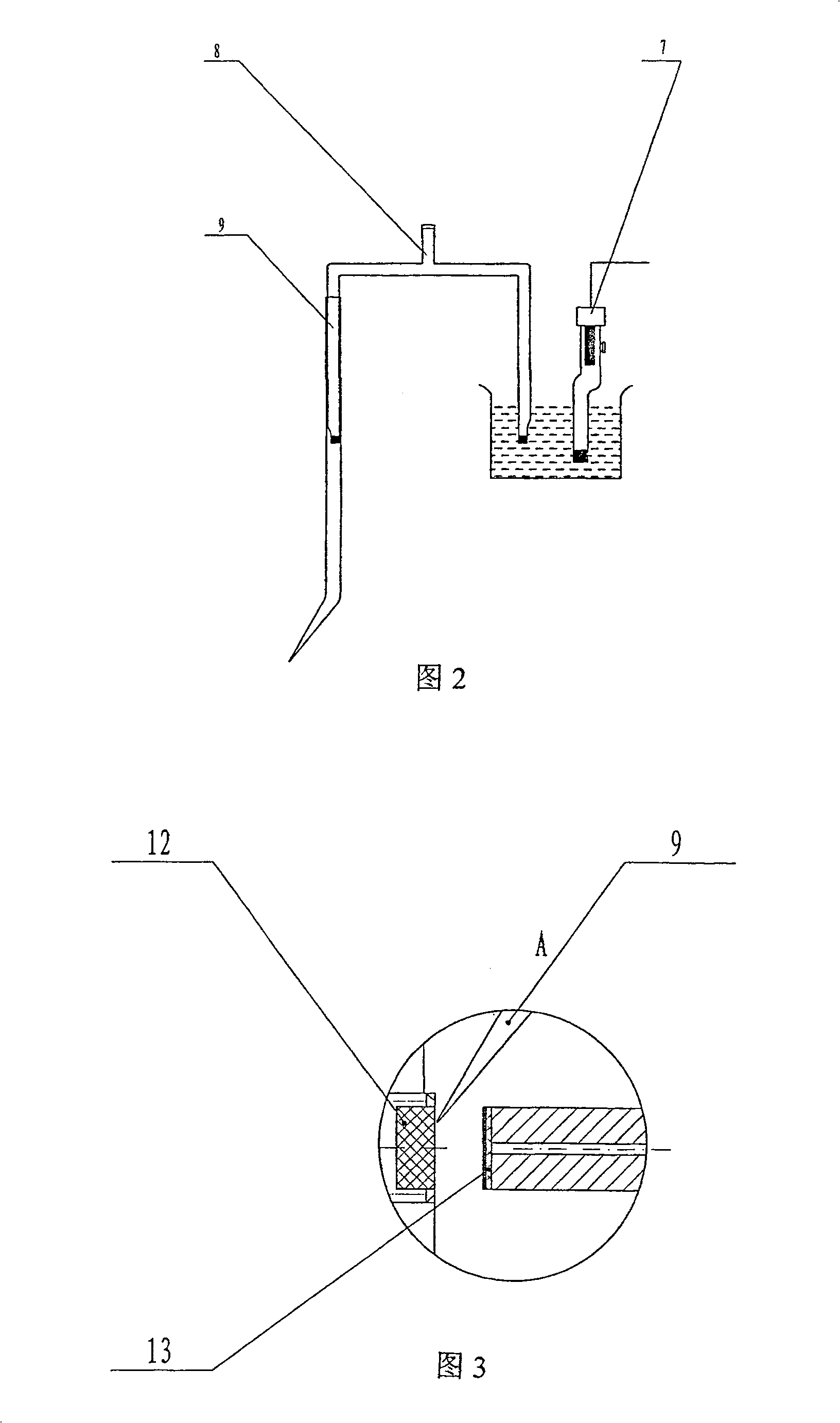 Electrochemistry test method used for rotary type single-phase flow erosion testing