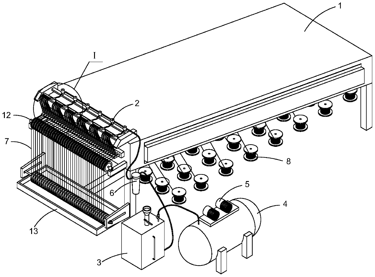 Anti-oxidation copper wire annealing furnace and annealing method