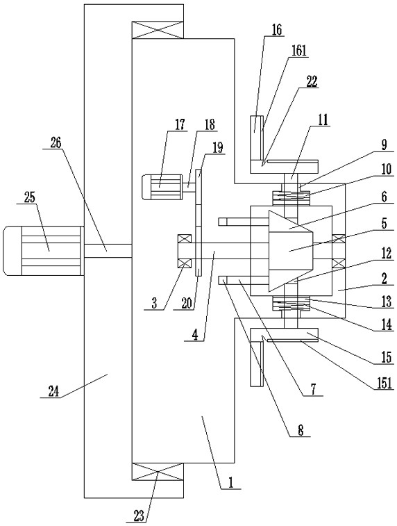 Positioning device for machining outer circle gear teeth of automobile differential gear