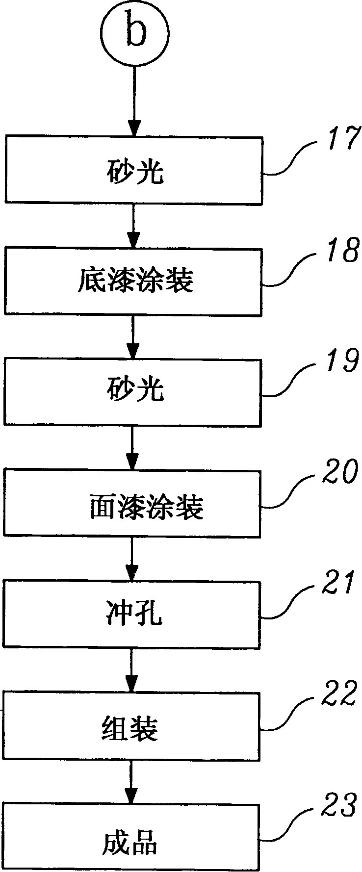 Bamboo louvre blade and its production method