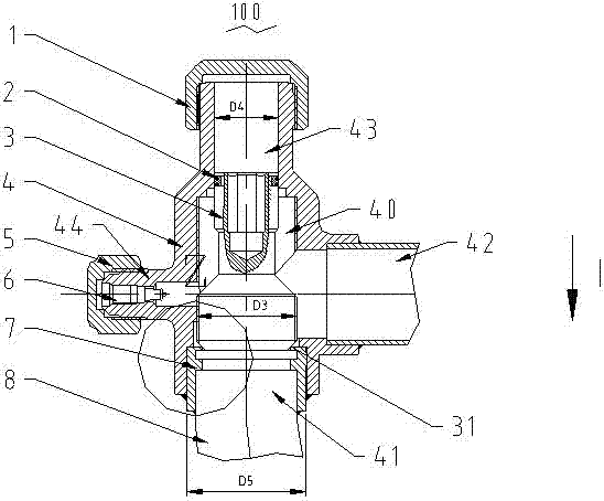 a shut-off valve