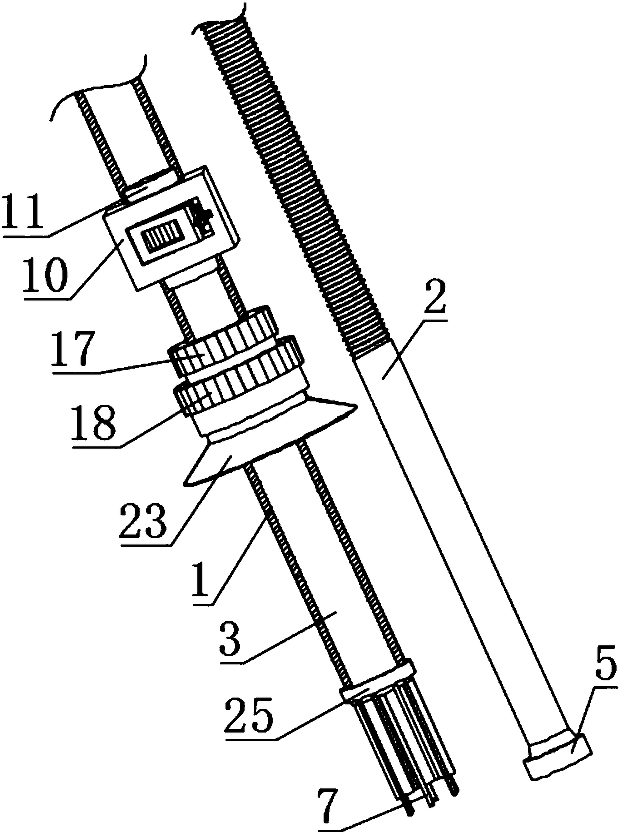 Catheter fixing device