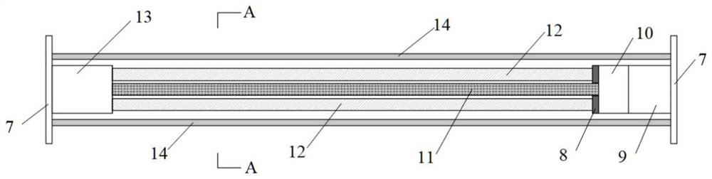 Self-adaptive frequency modulation and inertia force gain vibration reduction space structure system