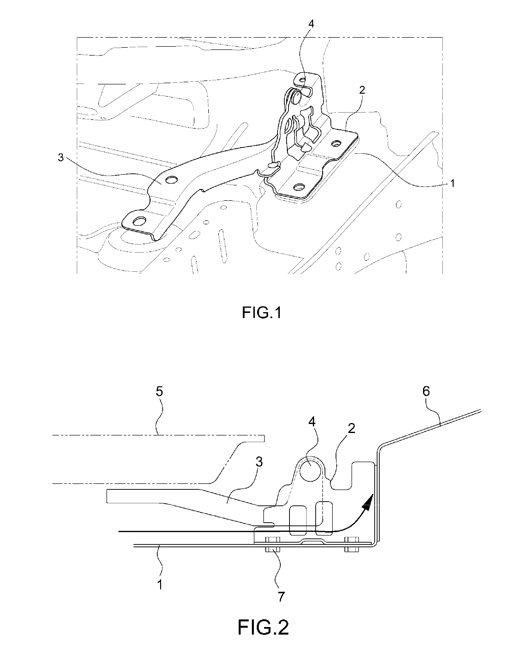 Hood hinge apparatus for vehicle