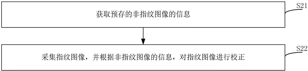 Correction method, device and terminal of fingerprint images