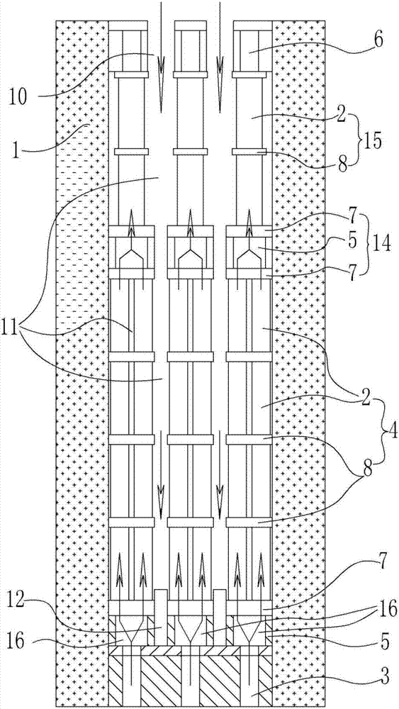 A waste gas heat energy recovery heat exchanger