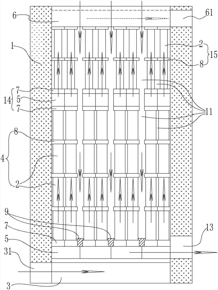 A waste gas heat energy recovery heat exchanger