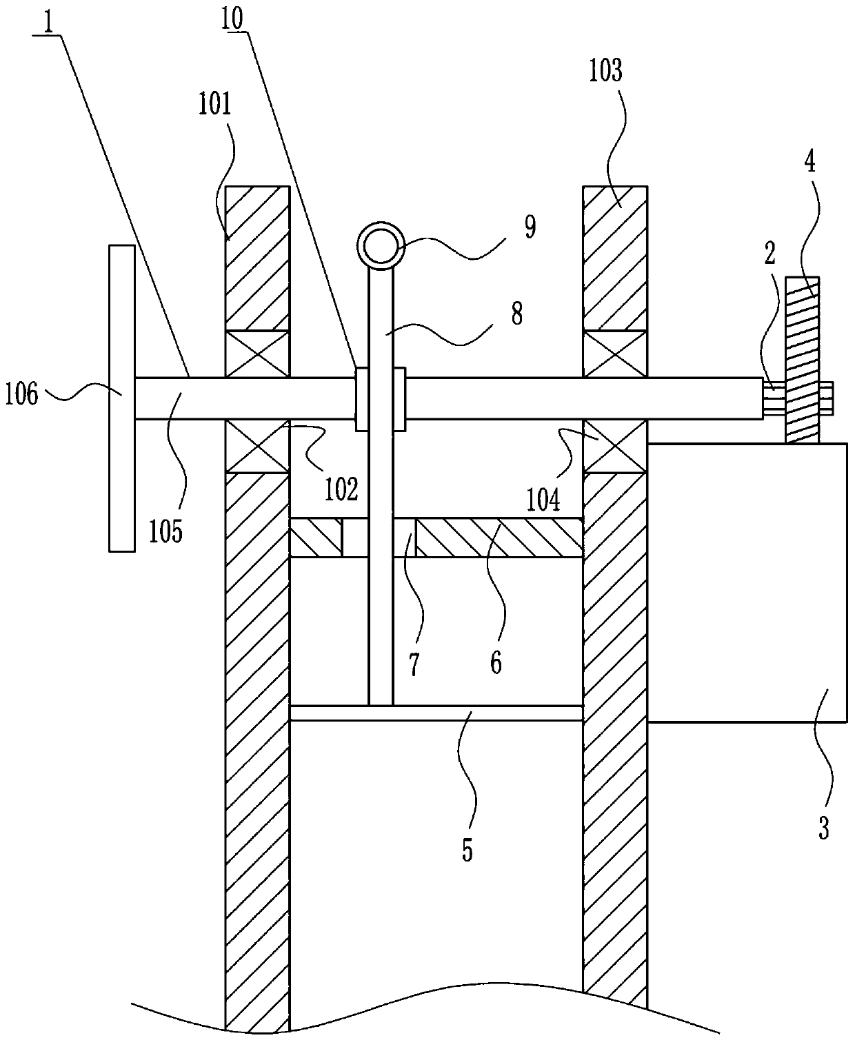 An electric vehicle wind power storage power device