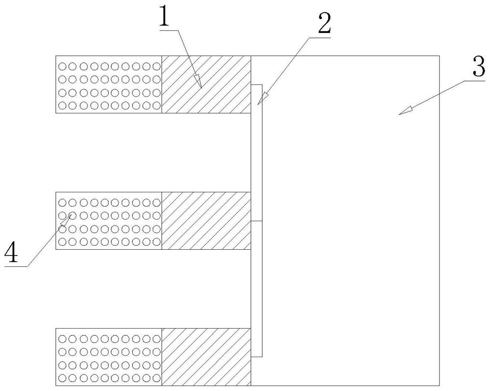 Soil foundation road shoulder pile sheet wall reinforcing structure and design method