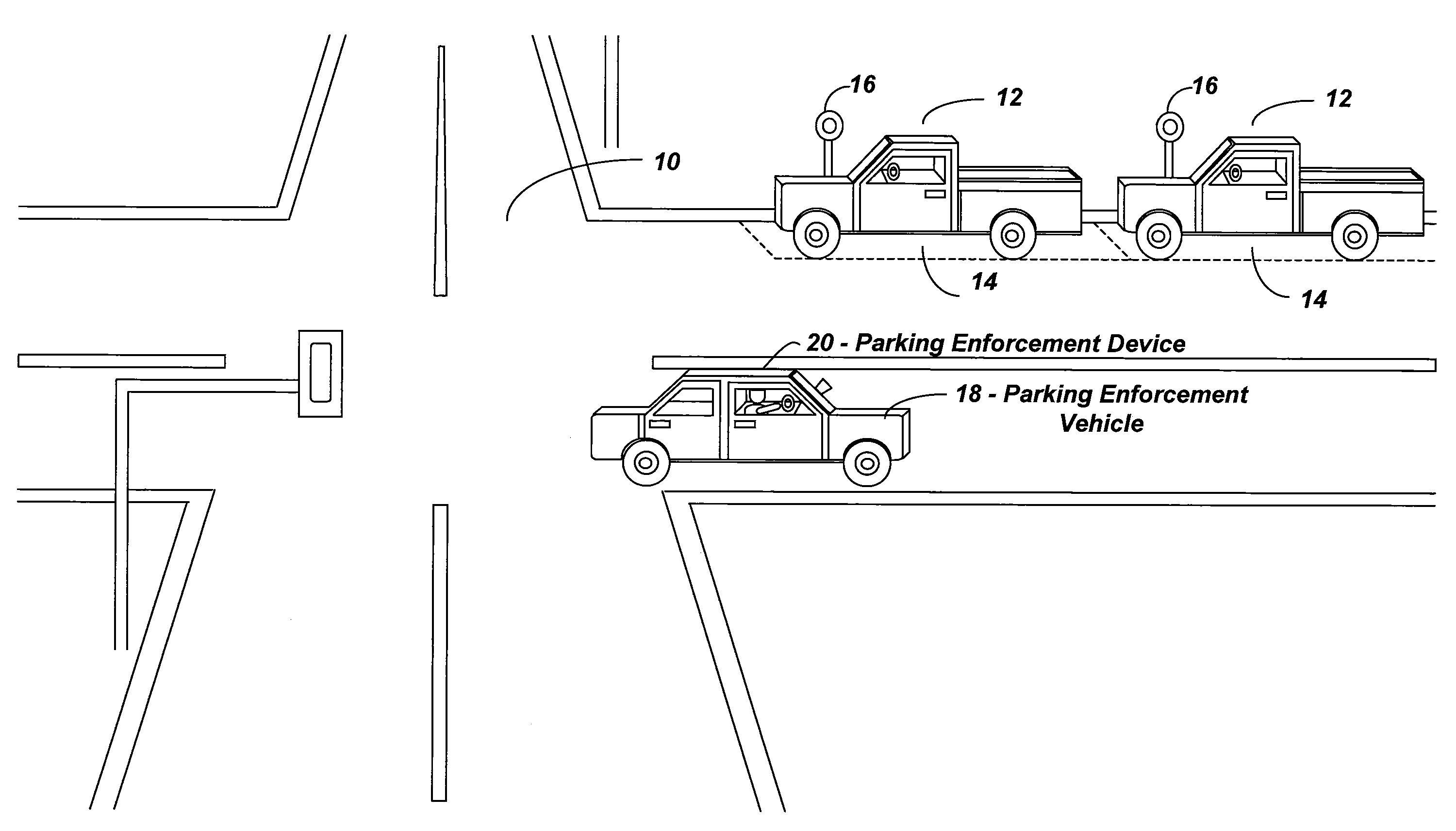 System and method for parking infraction detection