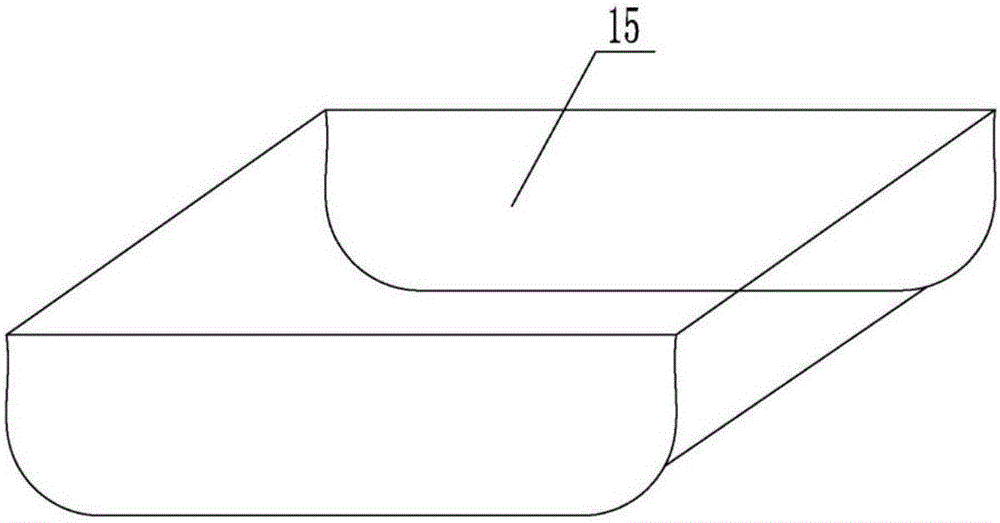 Open-type cavity prefabricated slab for cast-in-place cavity floor cover