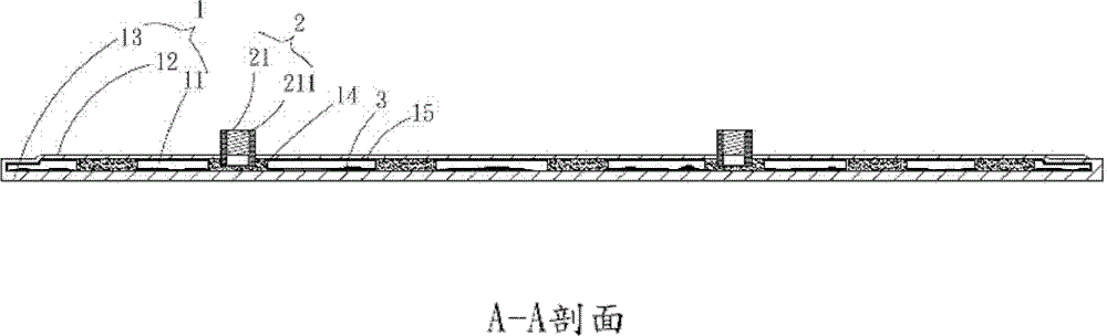 Fixing structure of radiating element