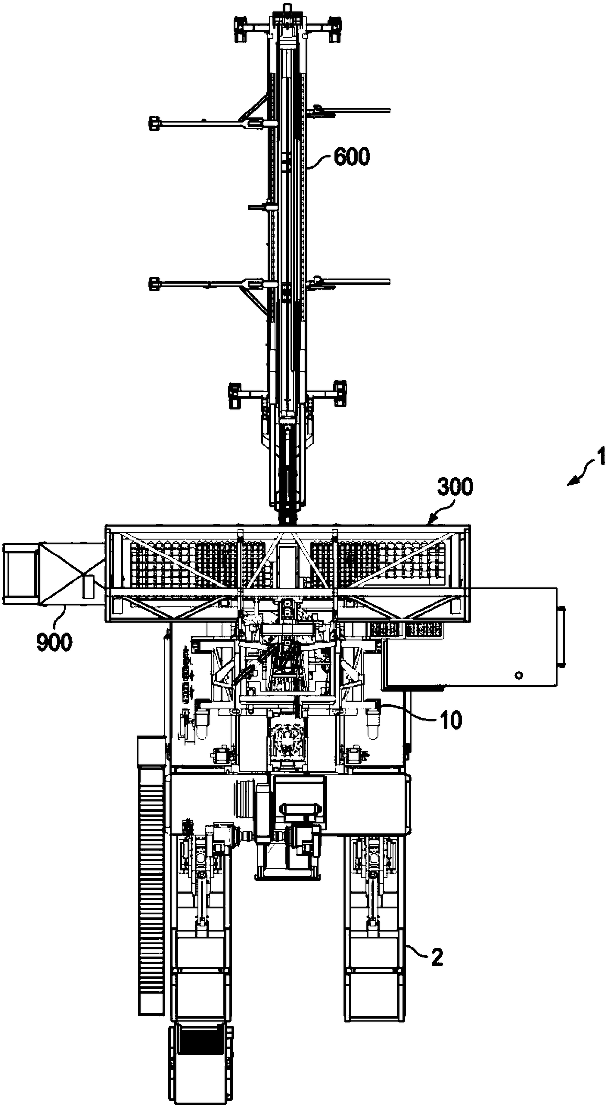 High trip rate drilling rig