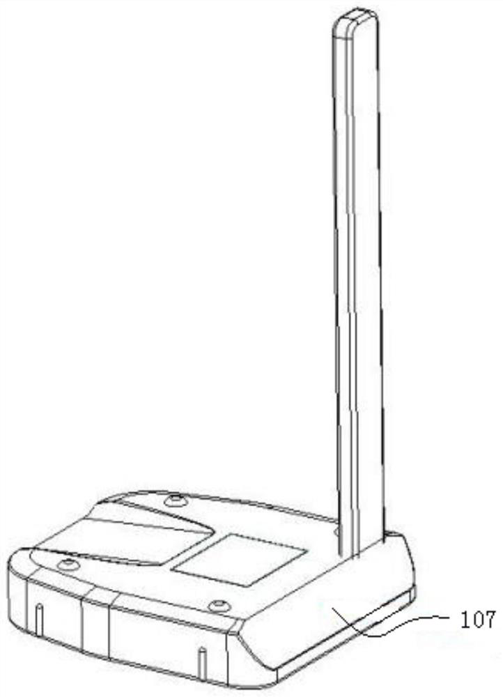 Tool accessory structure and electronic tobacco flue-curing device assembly