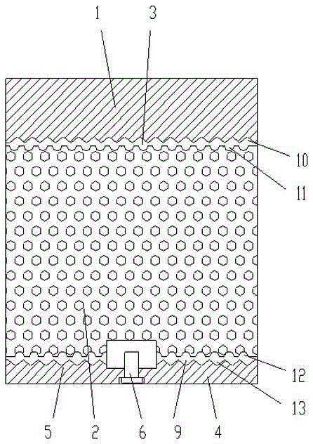 Reliably adhered three-layer combined external wall insulation decorative board