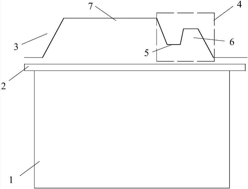 A plastic mold