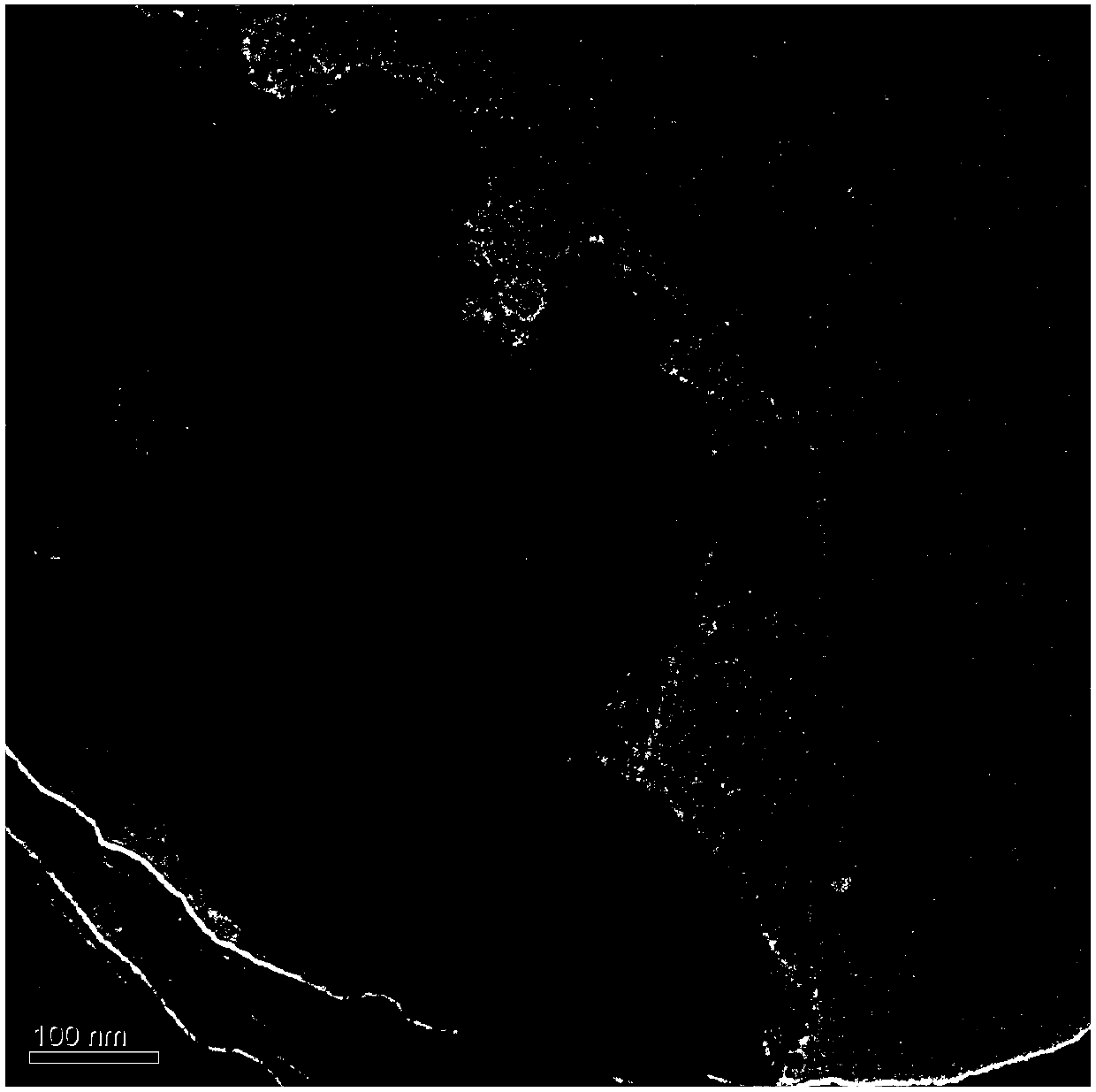 Preparation method of layered silicate mineral material based efficient adsorbent