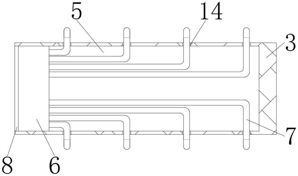 Cold storage technology for dried fruit production and cold storage chamber thereof