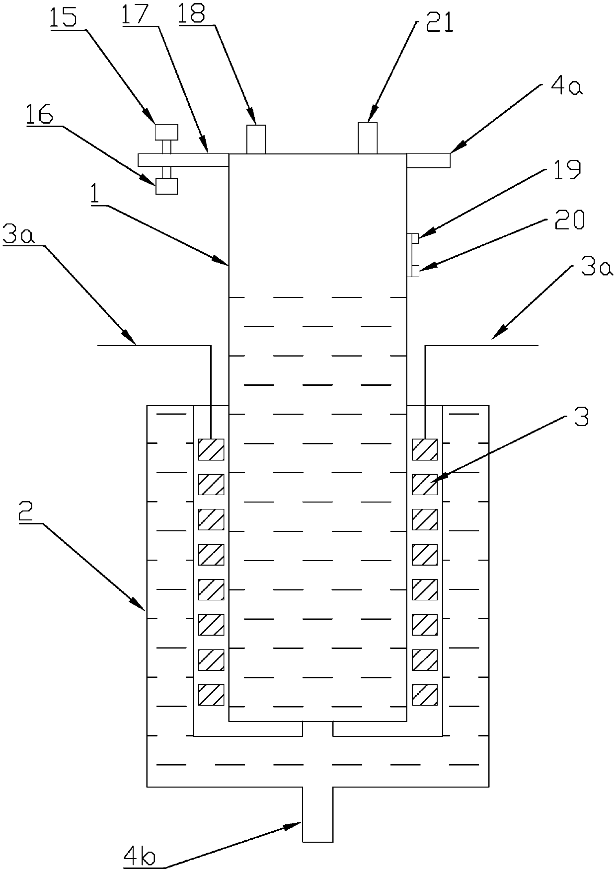 Double-sided heating steam generator, steam generating device and steam ironing machine