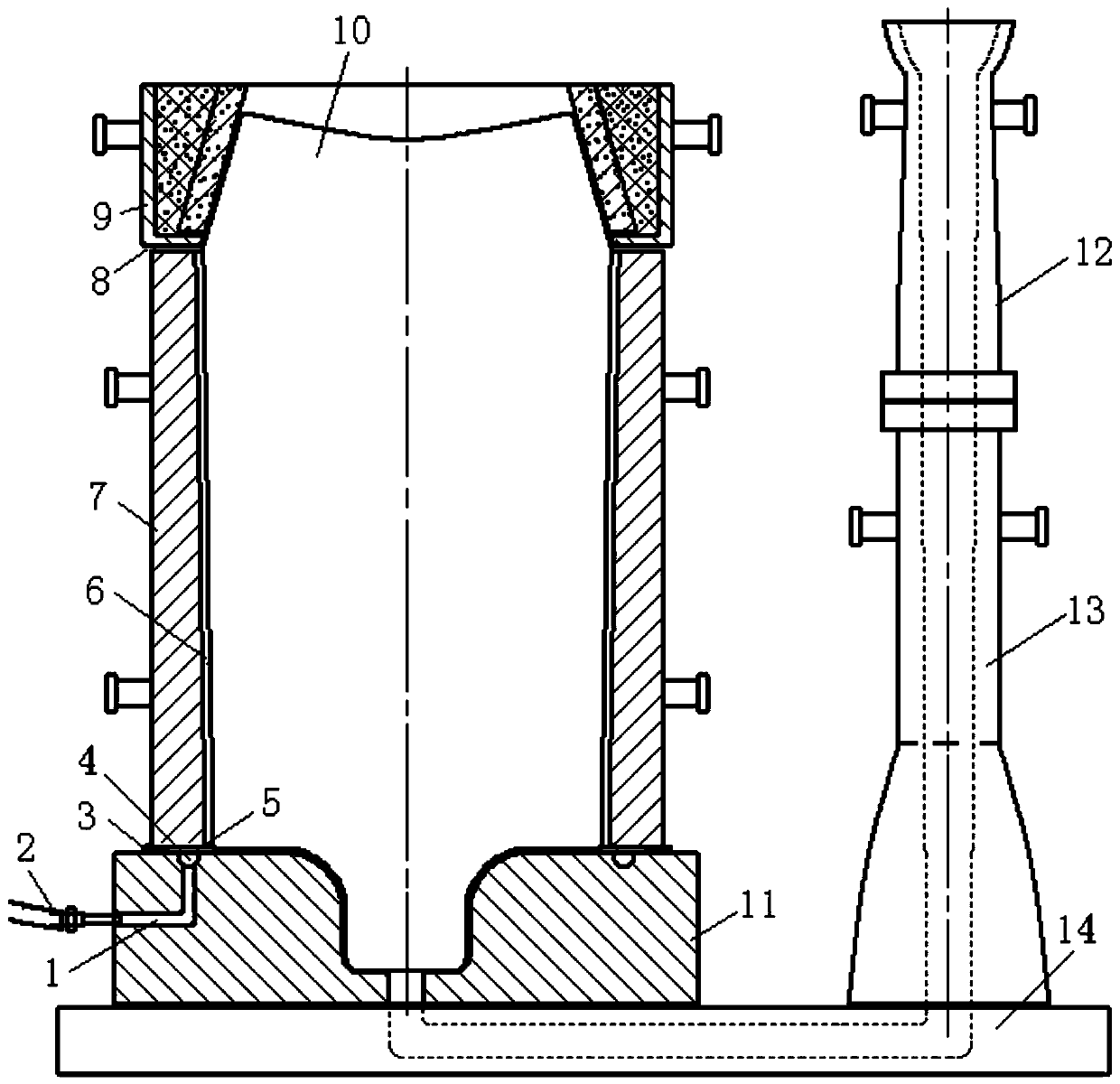 A Method for Improving the Cooling Condition of Steel Ingot