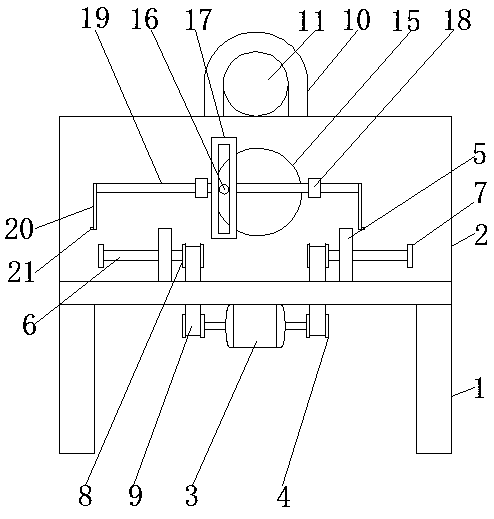 Recovery device for textile threads for waxing