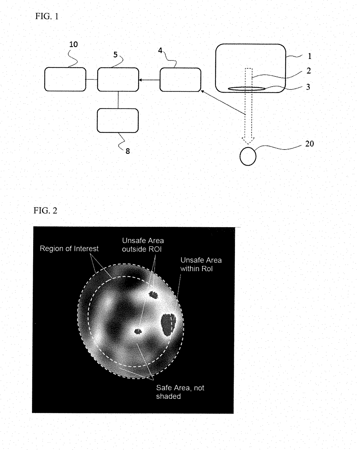 Apparatus for determining and quantifying the staining of ocular structures and method therefor