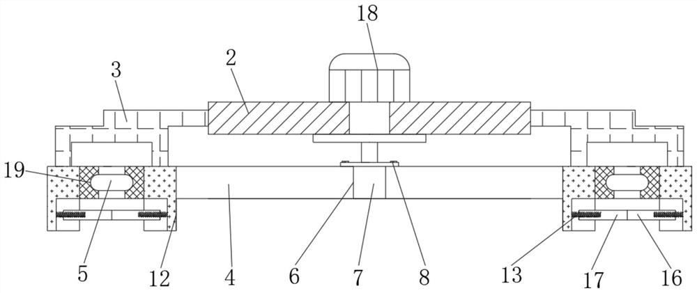 Dip dyeing device for short fiber dyeing