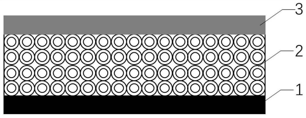 A multifunctional anti-heat radiation coating and its spraying process on steel surface