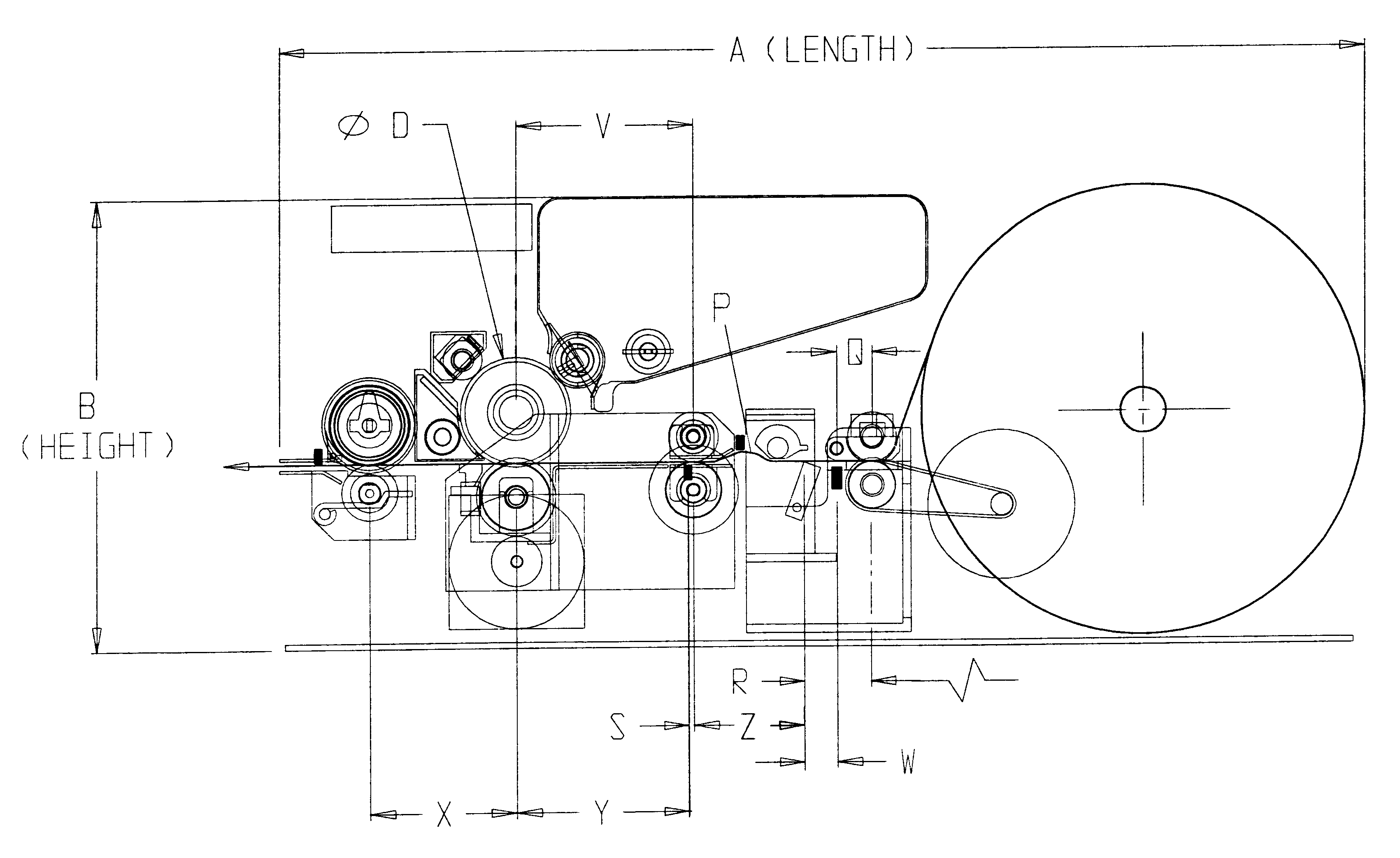 On demand media web electrophotographic printing apparatus