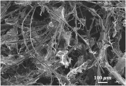 Preparation method of polyacrylonitrile/reduced graphene oxide composite oil absorption material