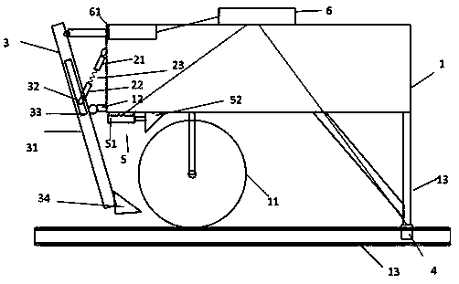 A rail brake device