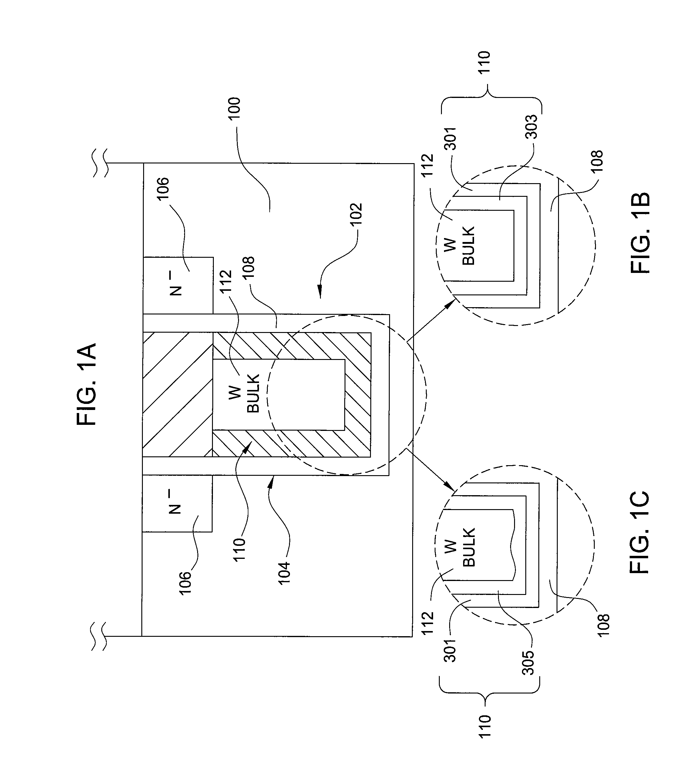 Formation of liner and barrier for tungsten as gate electrode and as contact plug to reduce resistance and enhance device performance