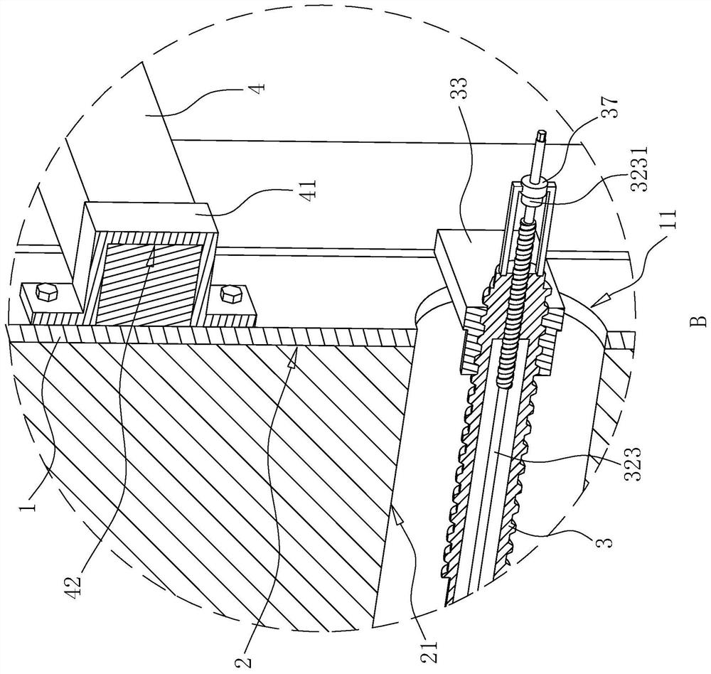 Foundation pit supporting structure and construction method thereof