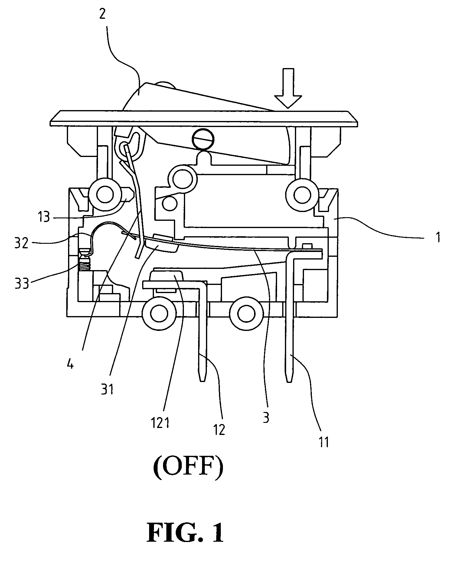 Protection device for switches