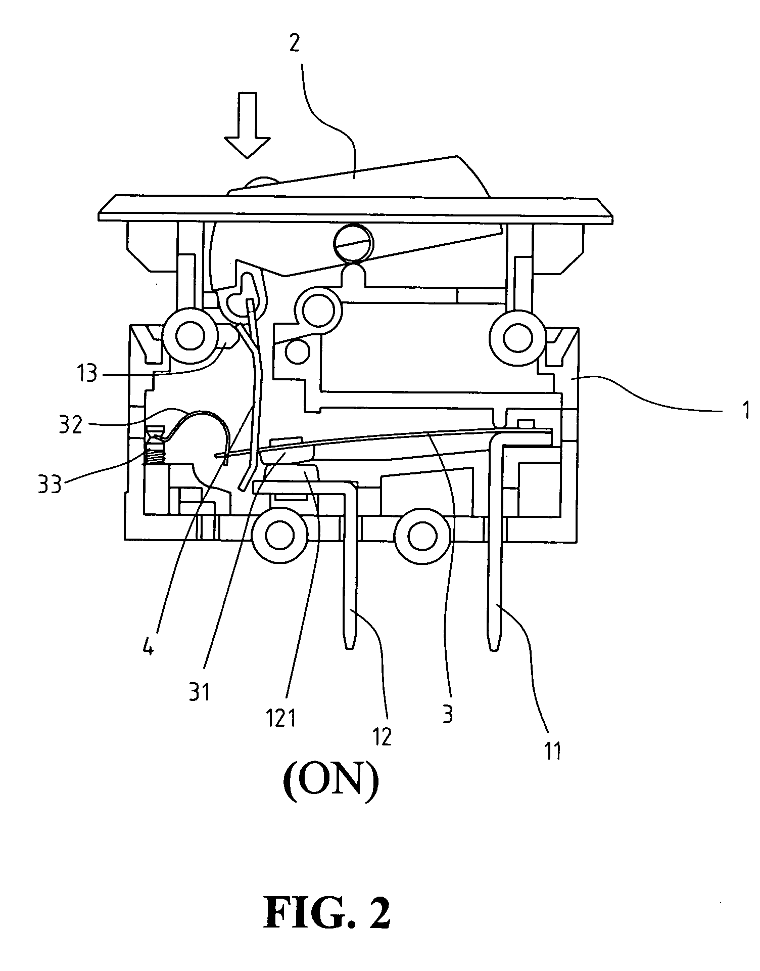 Protection device for switches