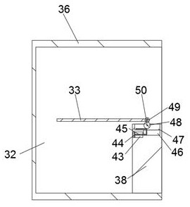 Battery core pressing short circuit measuring device