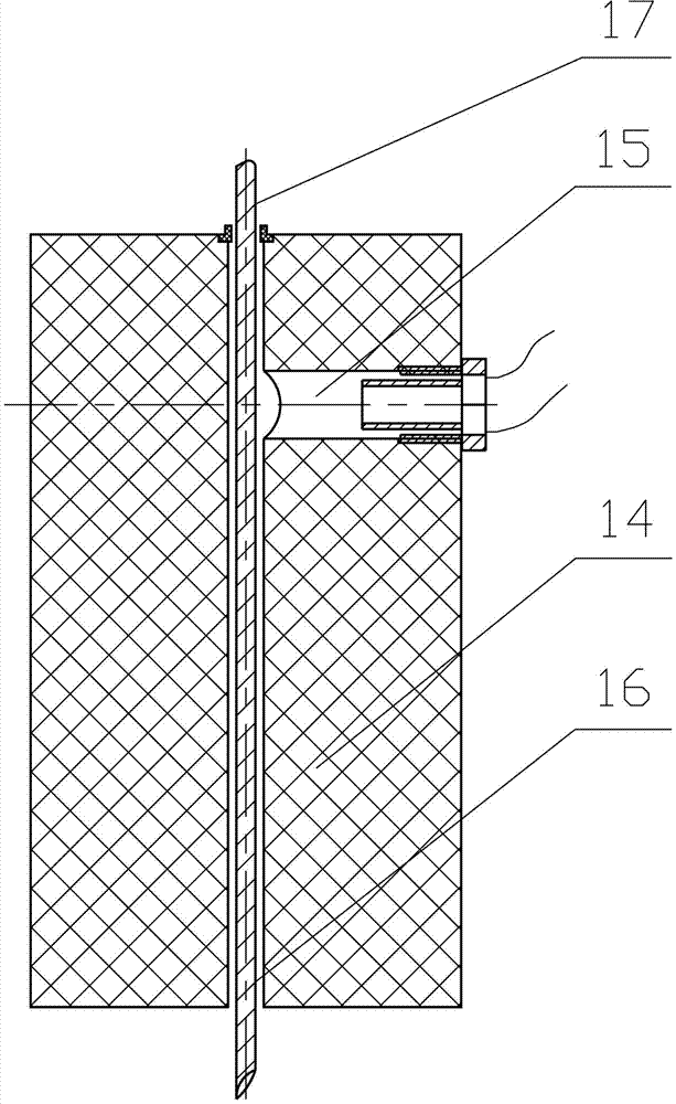 Full-automatic determining instrument of red blood cell osmotic fragility