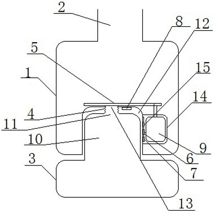 Drive circulating type solution bottle with intelligent filtering detection