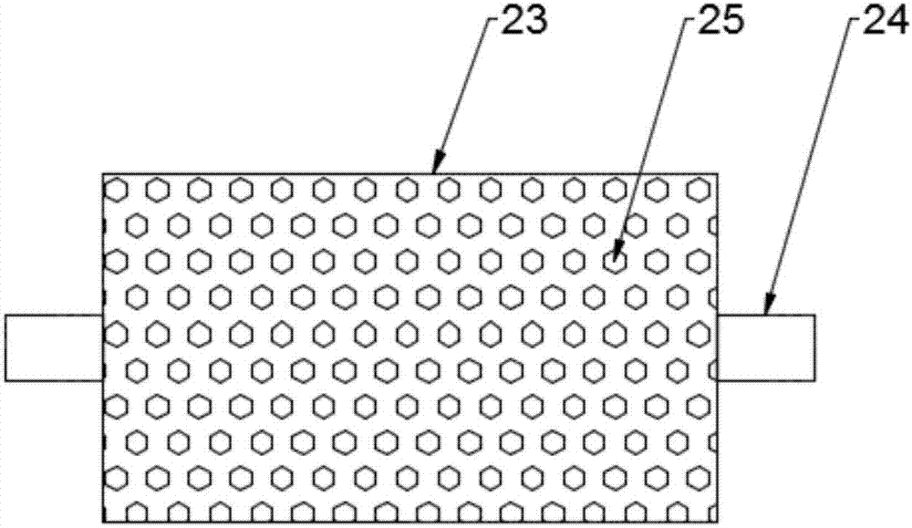 Production device of abelmoschus esculentus seed crushed and pressed oil