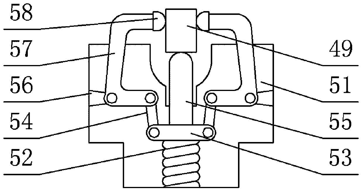 Milling machine fixing tool for intelligent carbon contact strip milling and using method of tool