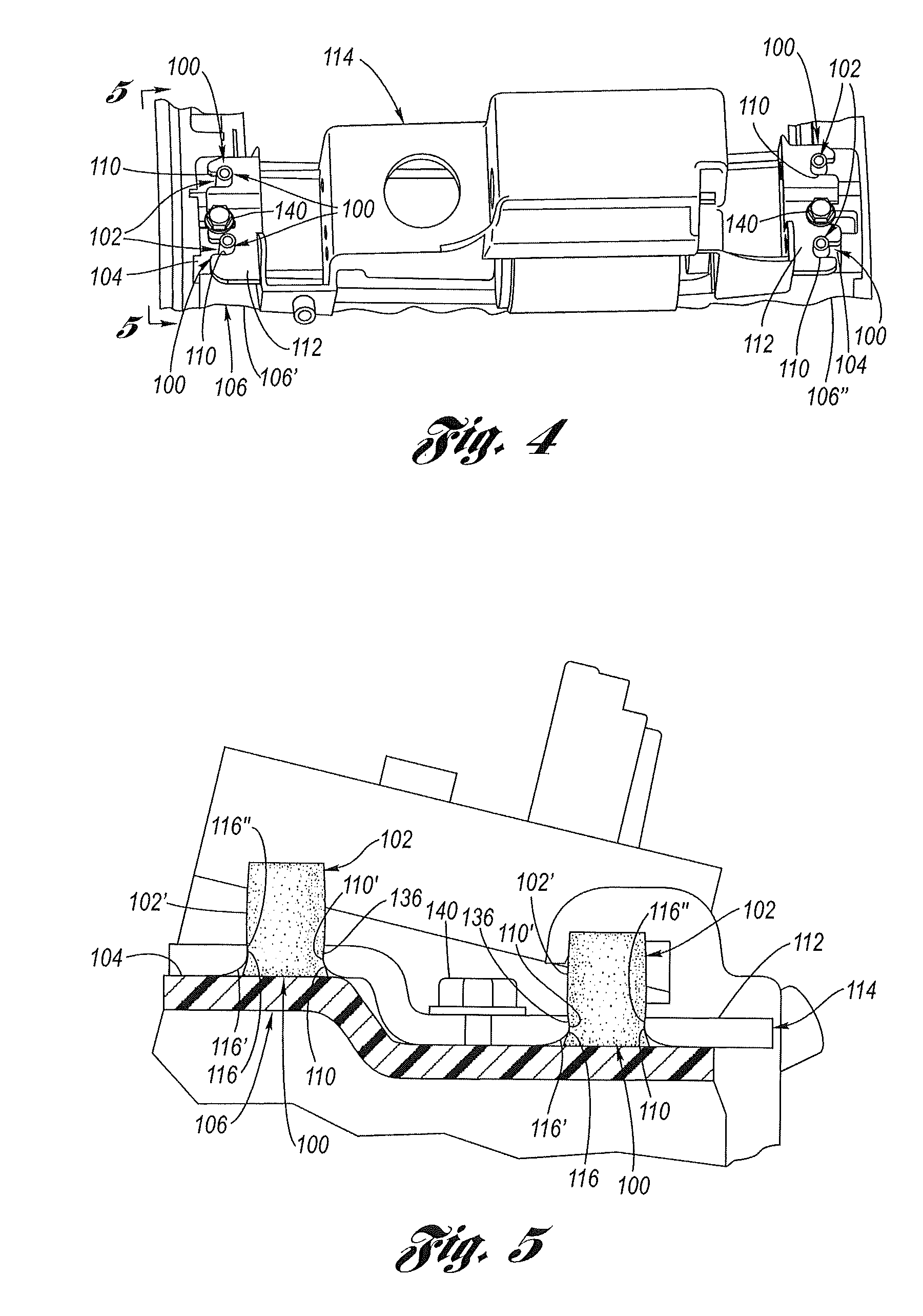 Elastic tube alignment system for precisely locating components