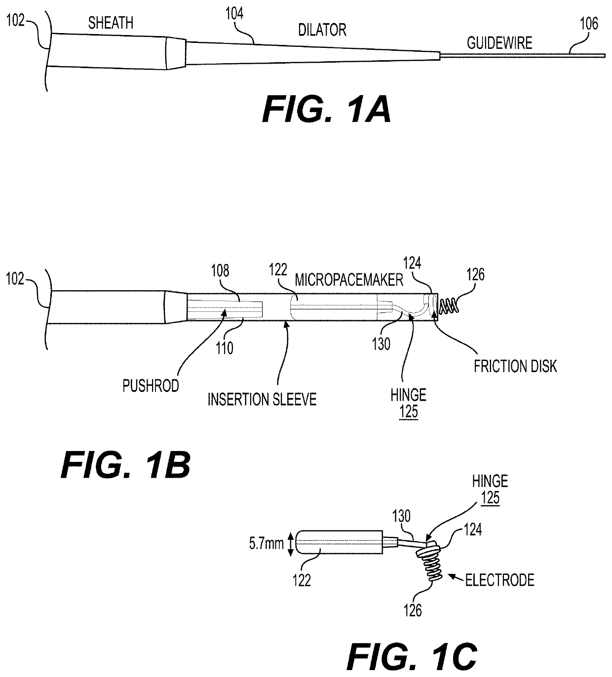 Implanted electrical lead for pacemaker