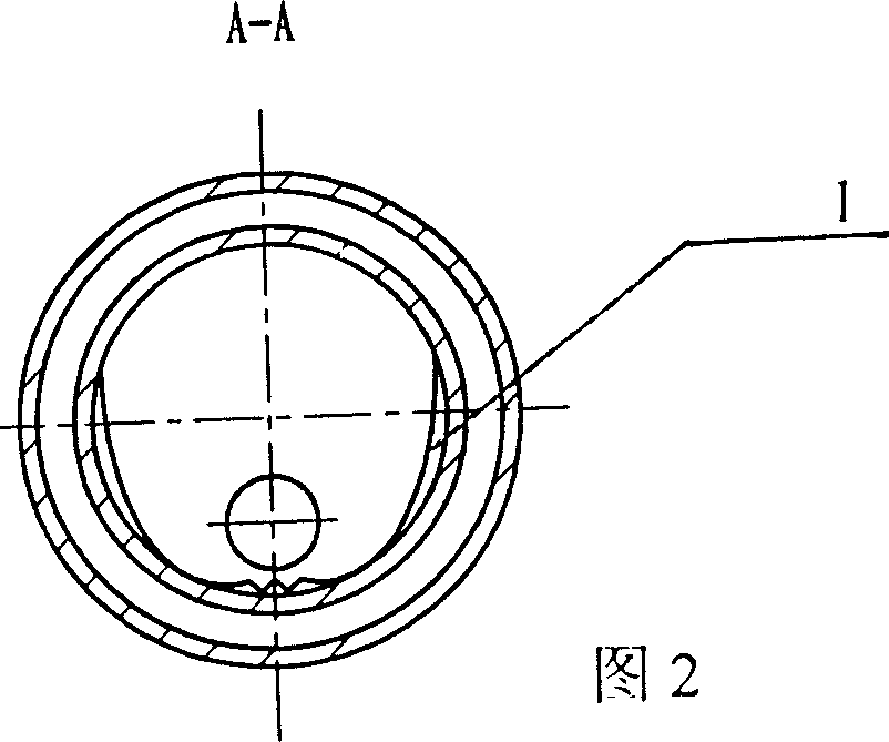 Collective thermal-arrest pipe with double layer glasses