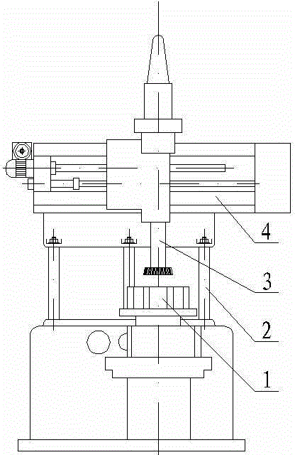 Heightened deep-hole gear shaper