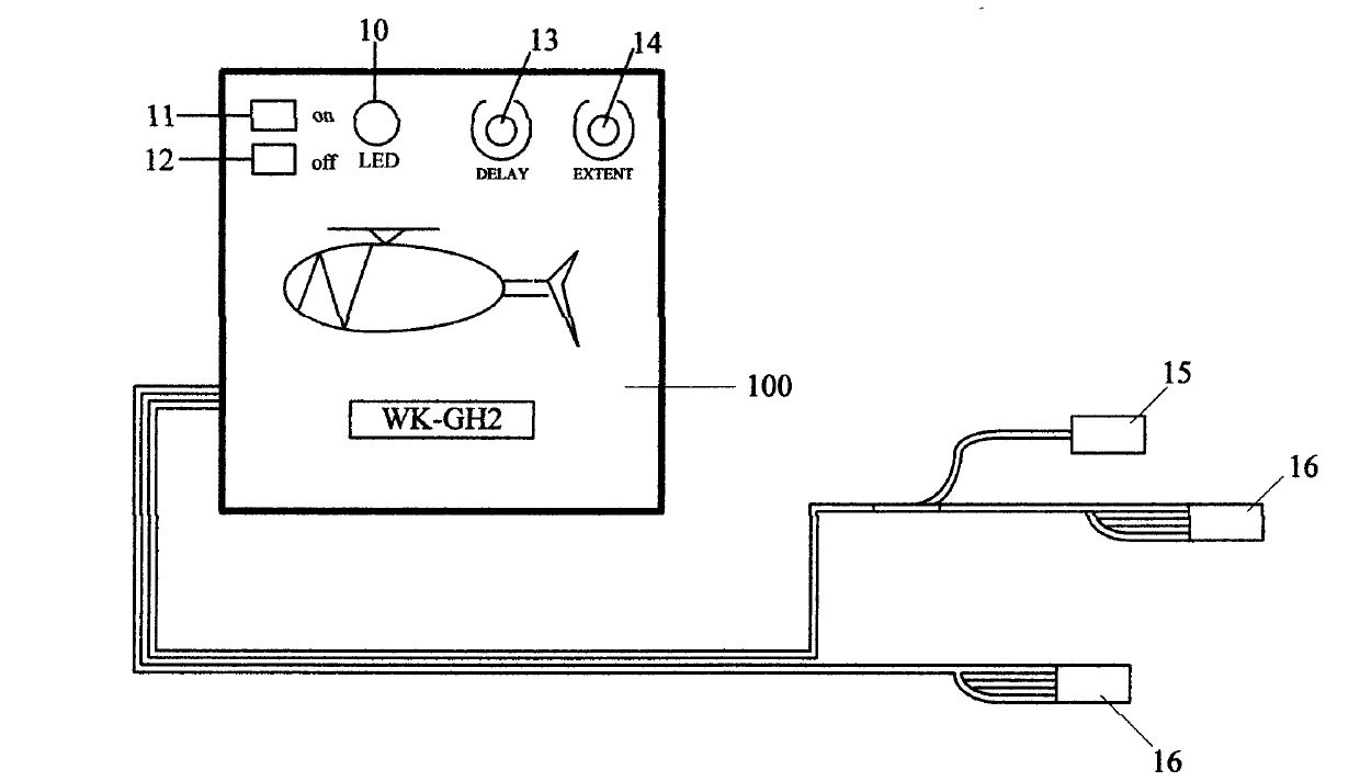 Azimuth controller applicable to aircraft