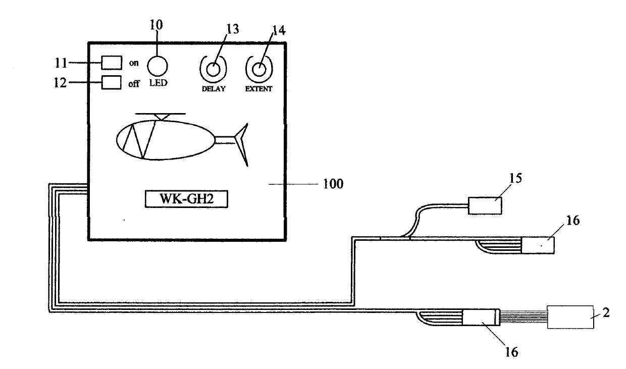 Azimuth controller applicable to aircraft