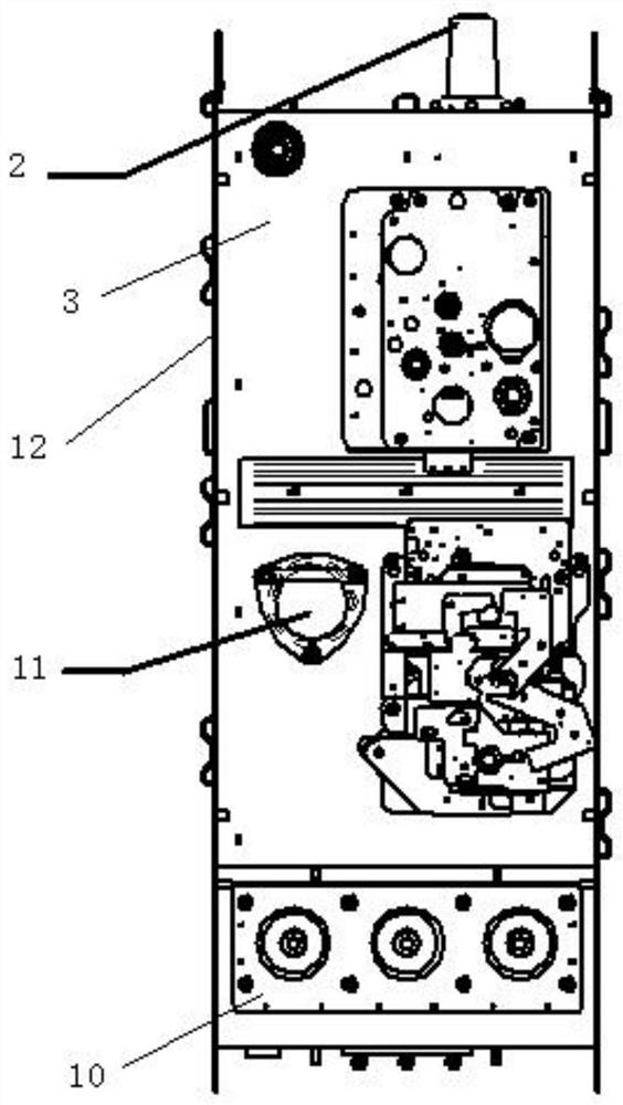 Environment-friendly insulating ring main unit