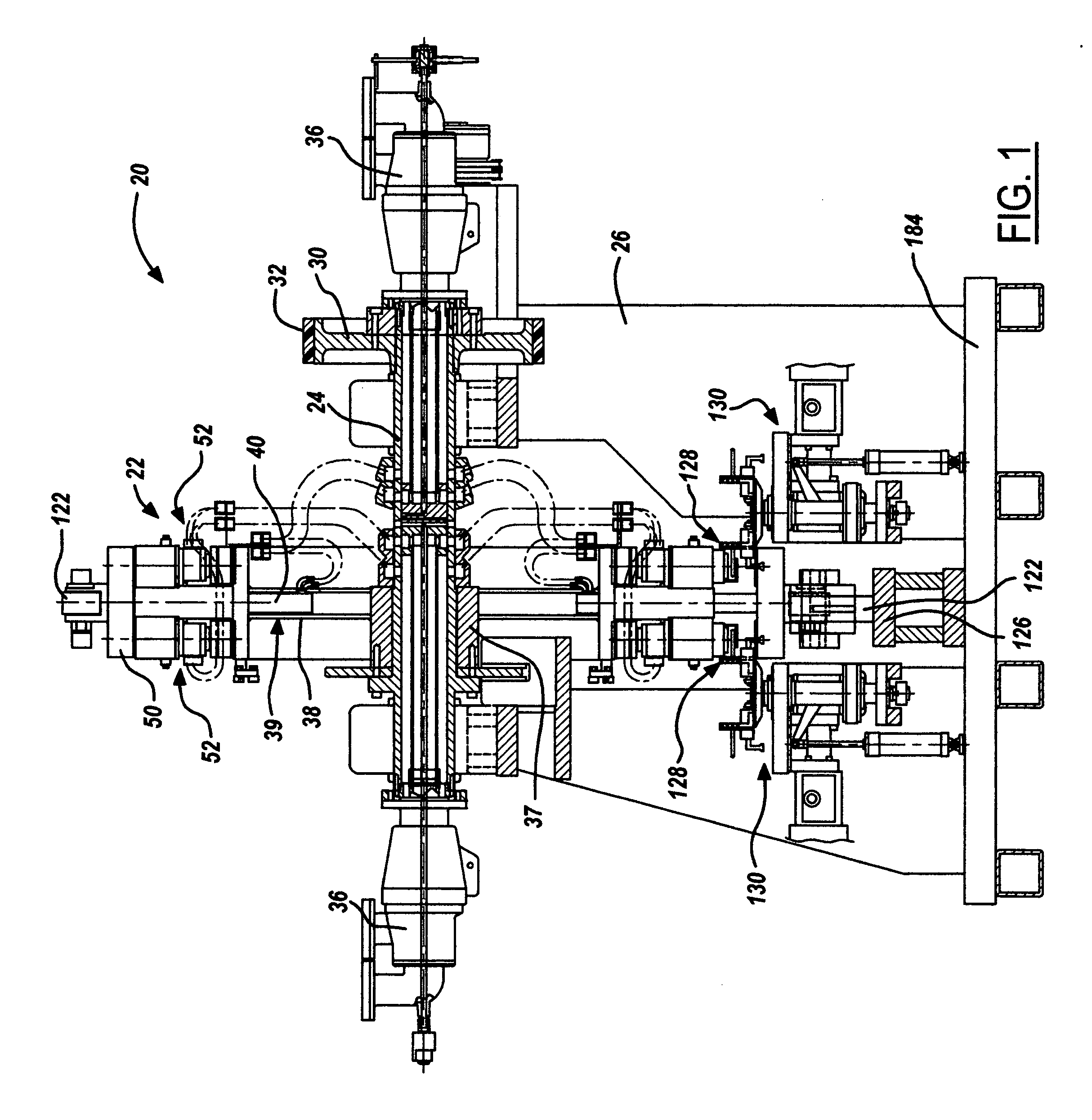 Compression molding machine